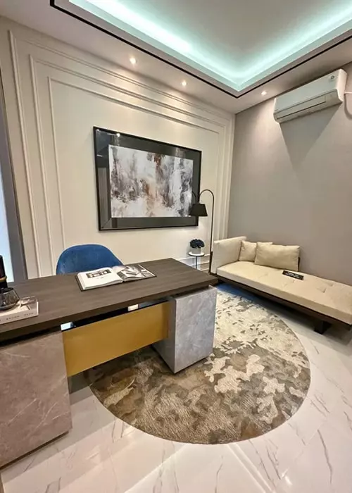 ruang kerja minimalist klaster tanzanite