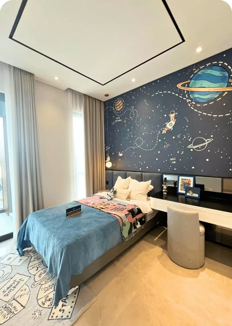 interior kamar tidur citraland maple