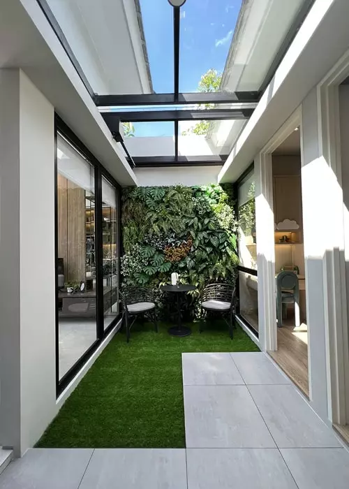 ruang hjau rumah dephane