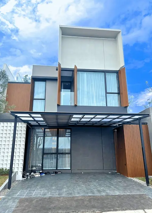 interior rumah maple