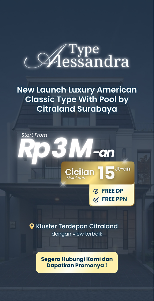 citraland alessandra type harga