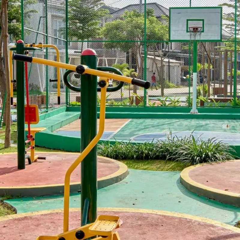 Area Bermain dan Ruang Terbuka yang Tertata